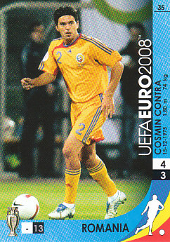 Cosmin Contra Romania Panini Euro 2008 Card Game #35